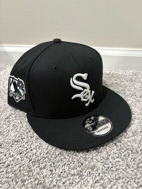 Chicago White Sox Black Snapback Hat